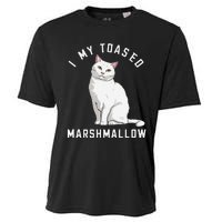 I Love My Toasted Marshmallow Flame Point Siamese Cat (1) Cooling Performance Crew T-Shirt