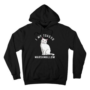 I Love My Toasted Marshmallow Flame Point Siamese Cat (1) Hoodie