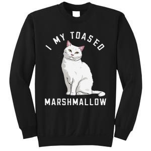 I Love My Toasted Marshmallow Flame Point Siamese Cat (1) Sweatshirt