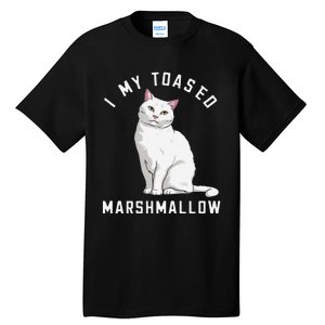 I Love My Toasted Marshmallow Flame Point Siamese Cat (1) Tall T-Shirt