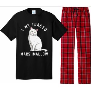 I Love My Toasted Marshmallow Flame Point Siamese Cat (1) Pajama Set