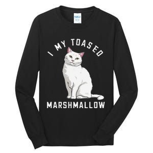 I Love My Toasted Marshmallow Flame Point Siamese Cat (1) Tall Long Sleeve T-Shirt