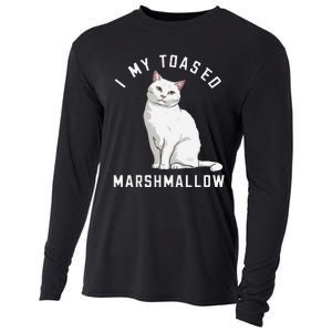 I Love My Toasted Marshmallow Flame Point Siamese Cat (1) Cooling Performance Long Sleeve Crew