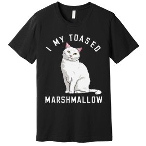 I Love My Toasted Marshmallow Flame Point Siamese Cat (1) Premium T-Shirt