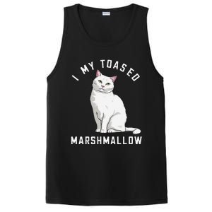 I Love My Toasted Marshmallow Flame Point Siamese Cat (1) PosiCharge Competitor Tank