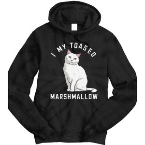 I Love My Toasted Marshmallow Flame Point Siamese Cat (1) Tie Dye Hoodie