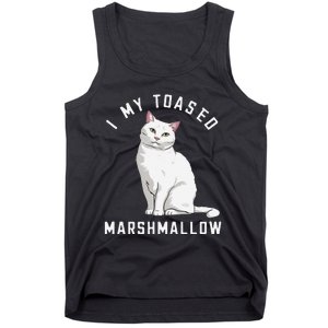 I Love My Toasted Marshmallow Flame Point Siamese Cat (1) Tank Top