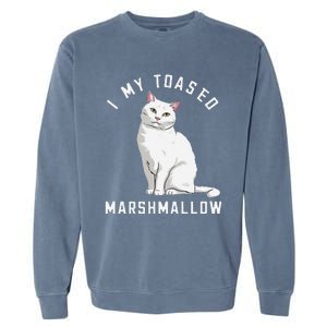 I Love My Toasted Marshmallow Flame Point Siamese Cat (1) Garment-Dyed Sweatshirt