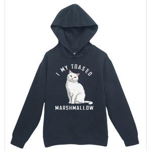 I Love My Toasted Marshmallow Flame Point Siamese Cat (1) Urban Pullover Hoodie