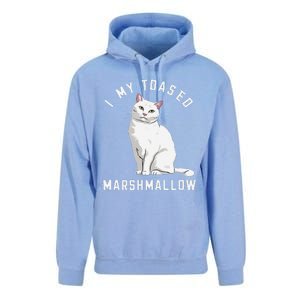 I Love My Toasted Marshmallow Flame Point Siamese Cat (1) Unisex Surf Hoodie