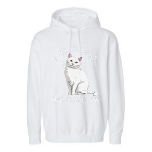 I Love My Toasted Marshmallow Flame Point Siamese Cat (1) Garment-Dyed Fleece Hoodie