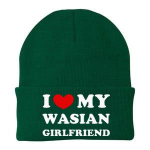 I Love My Wasian Girlfriend Knit Cap Winter Beanie