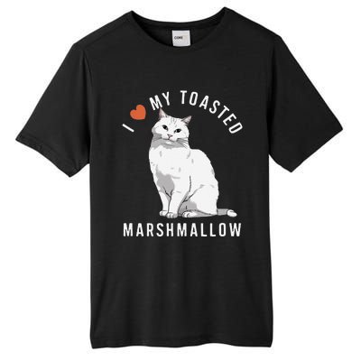 I Love My Toasted Marshmallow Flame Point Siamese Cat Tall Fusion ChromaSoft Performance T-Shirt