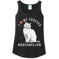 I Love My Toasted Marshmallow Flame Point Siamese Cat Ladies Essential Tank