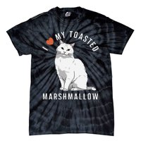 I Love My Toasted Marshmallow Flame Point Siamese Cat Tie-Dye T-Shirt