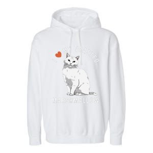 I Love My Toasted Marshmallow Flame Point Siamese Cat Garment-Dyed Fleece Hoodie