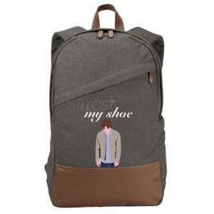 I Lost My Shoe Sam Winchester Cotton Canvas Backpack