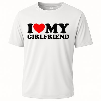 I Love My Girlfriend I Heart My Girlfriend Matching White Performance Shirt