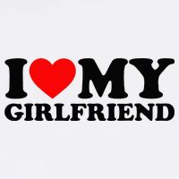 I Love My Girlfriend I Heart My Girlfriend Matching White 11oz C Handle Ceramic Mug