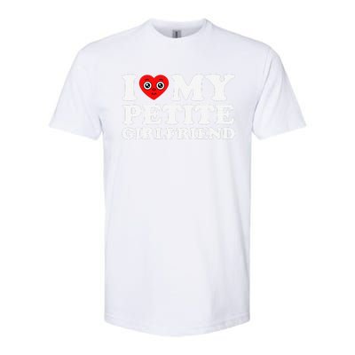 I Love My Petite Friend I Heart My Hot Friend Softstyle CVC T-Shirt