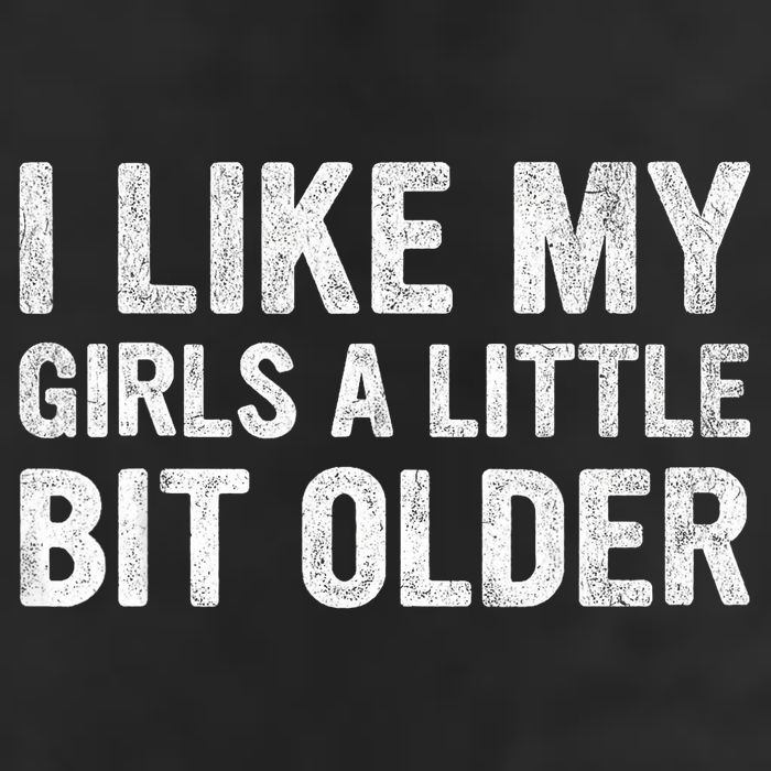 I Like My Girl A Little Bit Older Funny Retro Vintage Golf Towel