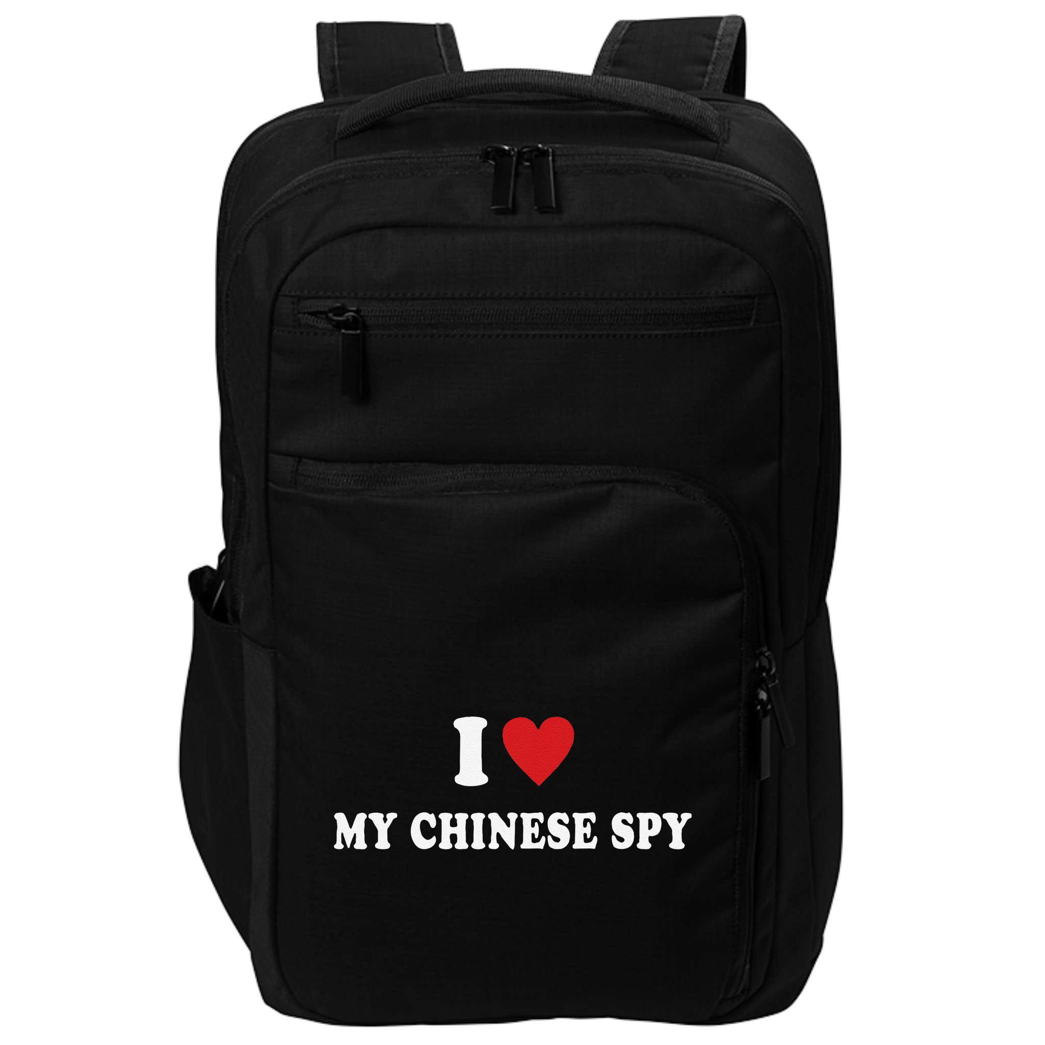 I Love My Chinese Spy I Heart My Chinese Spy Impact Tech Backpack