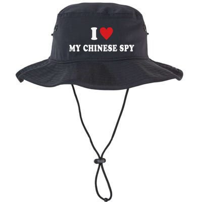 I Love My Chinese Spy I Heart My Chinese Spy Bucket Hat