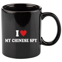 I Love My Chinese Spy I Heart My Chinese Spy 11oz C Handle Ceramic Mug