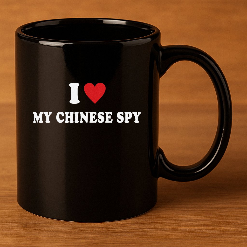 I Love My Chinese Spy I Heart My Chinese Spy 11oz C Handle Ceramic Mug