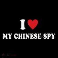 I Love My Chinese Spy I Heart My Chinese Spy Baby Bodysuit