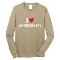 I Love My Chinese Spy I Heart My Chinese Spy Long Sleeve Shirt