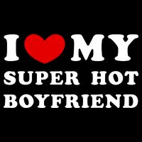 I Love My Super Hot Boyfriend I Heart My Super Hot Boyfriend Cooling Performance Crew T-Shirt