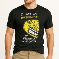 I Lost My Cheeseginity In Kenosha Wisconsin, Meme Funny Cooling Performance Crew T-Shirt