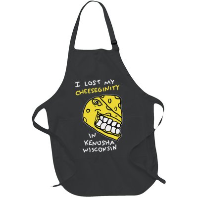 I Lost My Cheeseginity In Kenosha Wisconsin, Meme Funny Apron