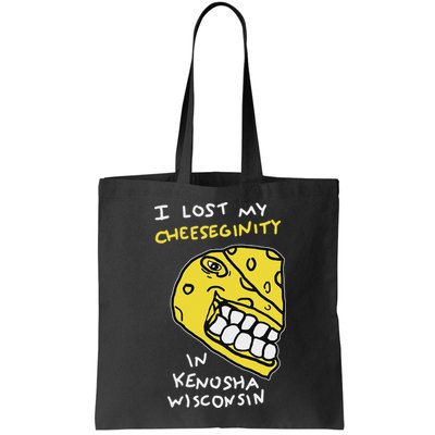 I Lost My Cheeseginity In Kenosha Wisconsin, Meme Funny Bag
