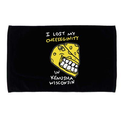 I Lost My Cheeseginity In Kenosha Wisconsin, Meme Funny Microfiber Hand Towel