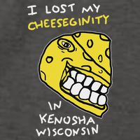 I Lost My Cheeseginity In Kenosha Wisconsin, Meme Funny Vector Backpack