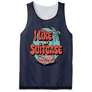 I Like My Sootcase Suitcase Funny Travel Bag Humor Meme Mesh Reversible Basketball Jersey Tank