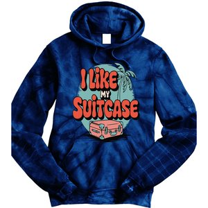 I Like My Sootcase Suitcase Funny Travel Bag Humor Meme Tie Dye Hoodie