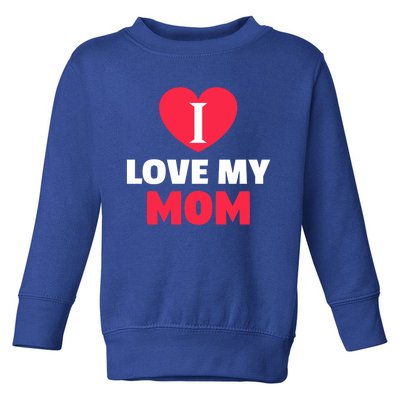 I Love My Loving Mom Grandma Grand Family Great Gift Toddler Sweatshirt