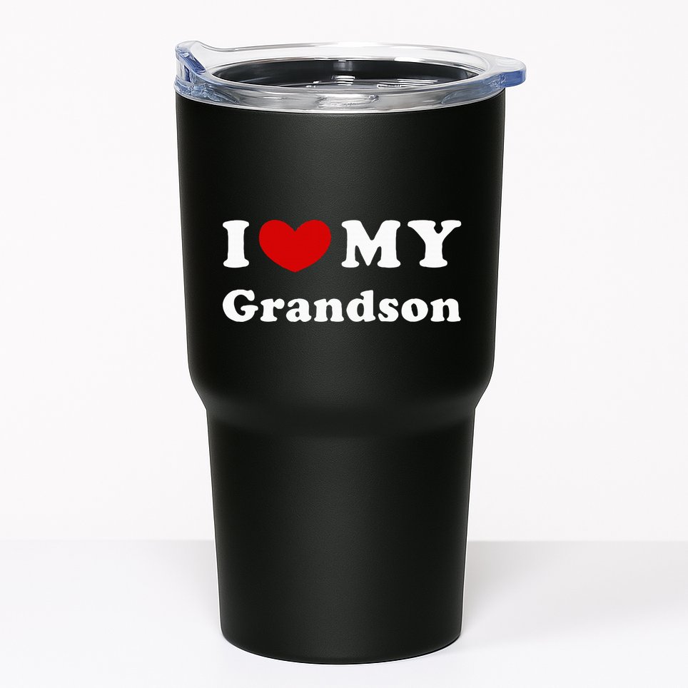 I Love My Grandson Tumbler