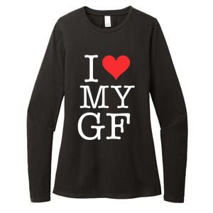 I LOVE My GF. VALENTINES DAY Womens CVC Long Sleeve Shirt