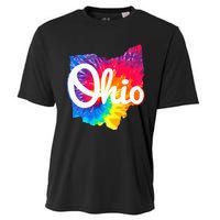 I Love My Ohio Home Script Cooling Performance Crew T-Shirt