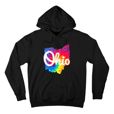 I Love My Ohio Home Script Hoodie