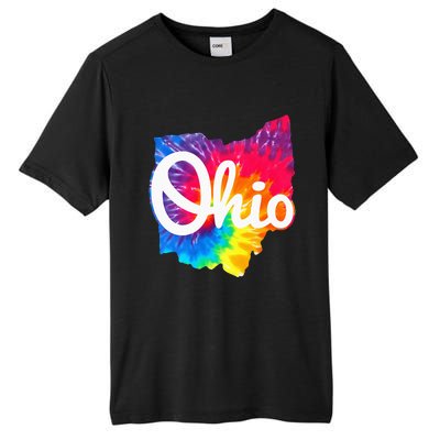 I Love My Ohio Home Script Tall Fusion ChromaSoft Performance T-Shirt