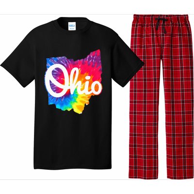 I Love My Ohio Home Script Pajama Set