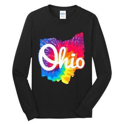 I Love My Ohio Home Script Tall Long Sleeve T-Shirt