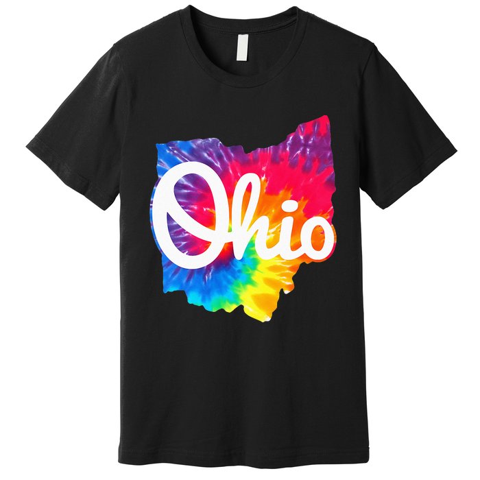 I Love My Ohio Home Script Premium T-Shirt