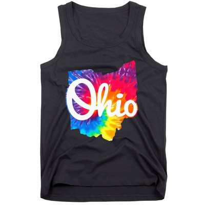 I Love My Ohio Home Script Tank Top