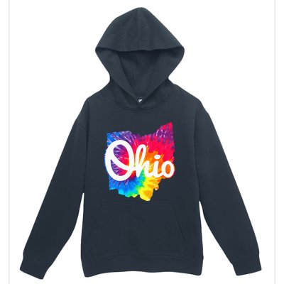 I Love My Ohio Home Script Urban Pullover Hoodie